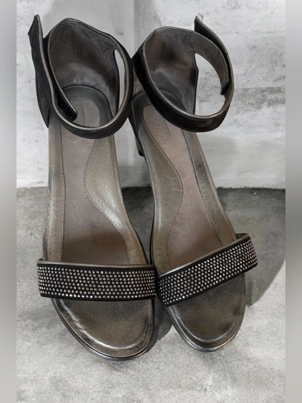NAOT Women's Ankle-Strap Progress Low Heel Sandals Size 41